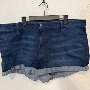 Old Navy Blue Jean Shorts with Rolled Hems